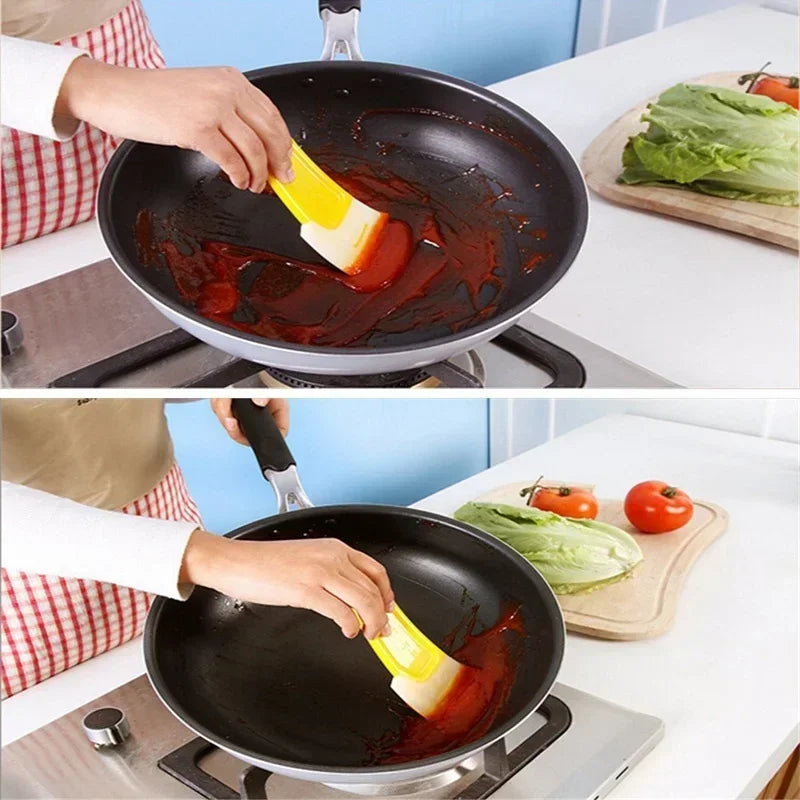 Raspador de Silicone Multiuso – Limpeza sem Arranhar