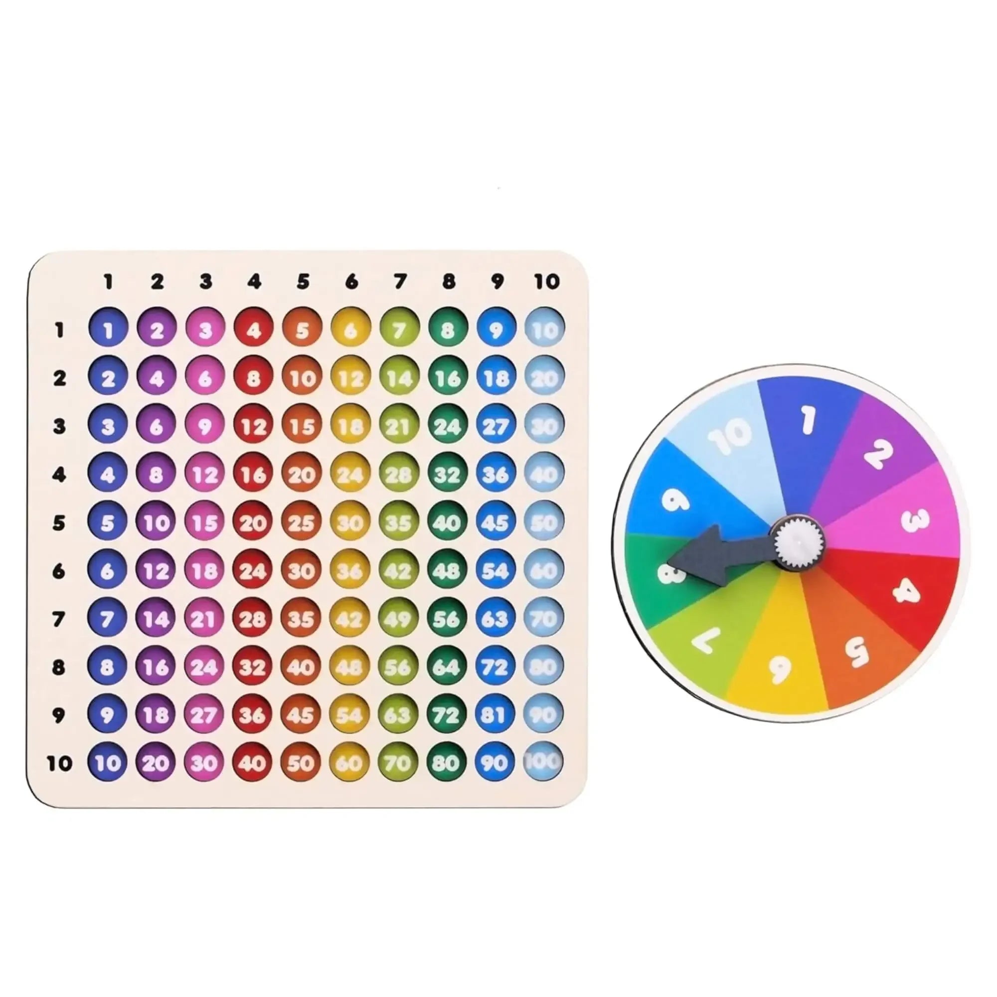 Jogo Educativo Tabuada do 1 ao 10 – Coleção Joguinhos de Bolsa Babebi