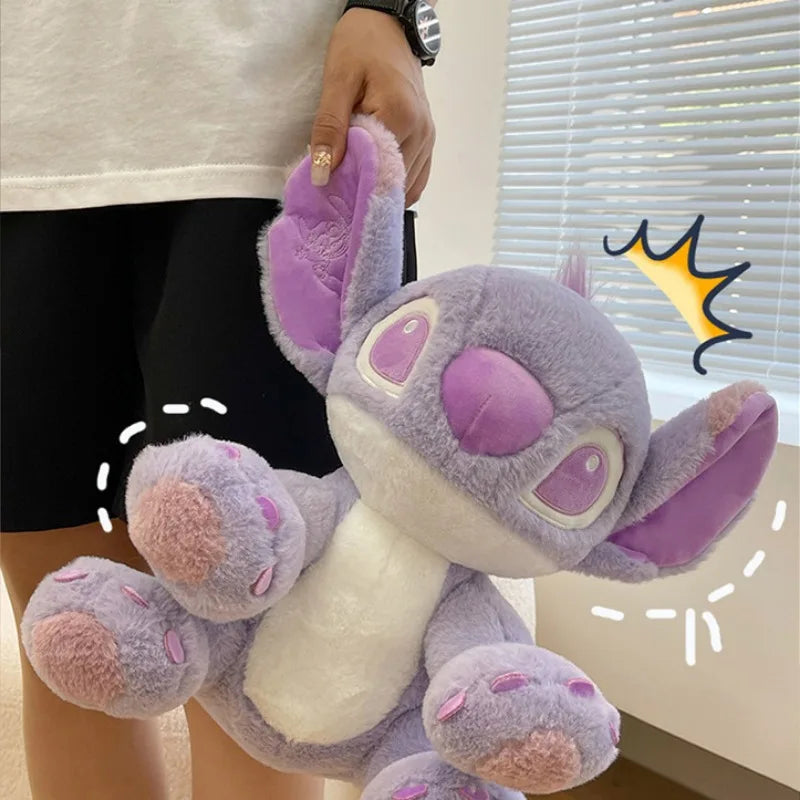 Stitch Roxo Pelúcia – 25/30/45cm | Fofo, Macio e Perfeito p/ Presente 🎁💜