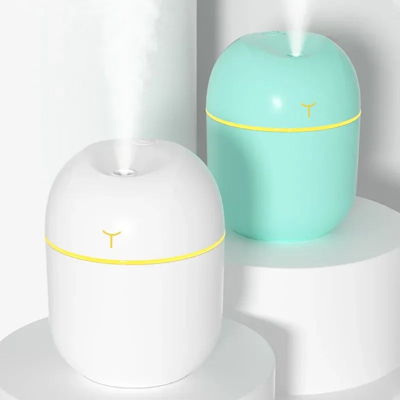 Umidificador Portátil H2O 220ml USB – Aromaterapia e Bem-estar